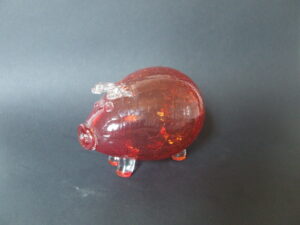 Szklana figurka / szklana ozdoba