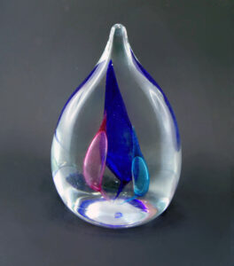 Szklany przycisk do papieru (Paperweights) - art glass