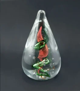 Wyroby ze szkła artystycznego - przyciski do papieru