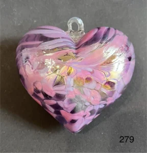 Friendship ball - Heart 8 cm/Serduszko wiszące - 279