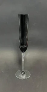 Kieliszek do szampana - czarny