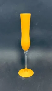 Kieliszek do szampana - żółty