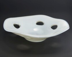 Patera szklana - szkło artystyczne - MP.48.D Patera szklana - ręcznie formowana