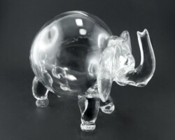 Słonik szklany - szklana figurka Słonik szklany - szklana figurka